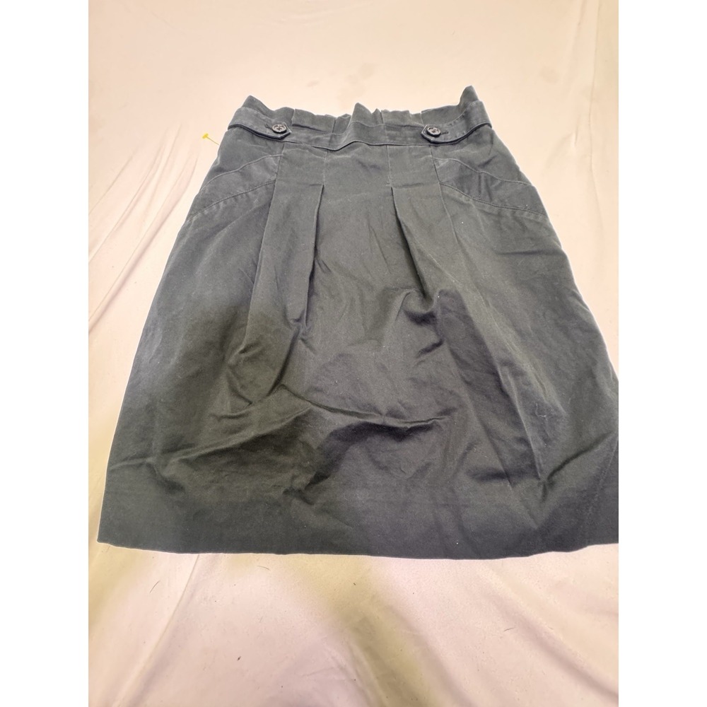 BCBGMaxAzria Stella Skirt 4High Paper Bag Waist Belted Tie‎ Pencil Office Preppy